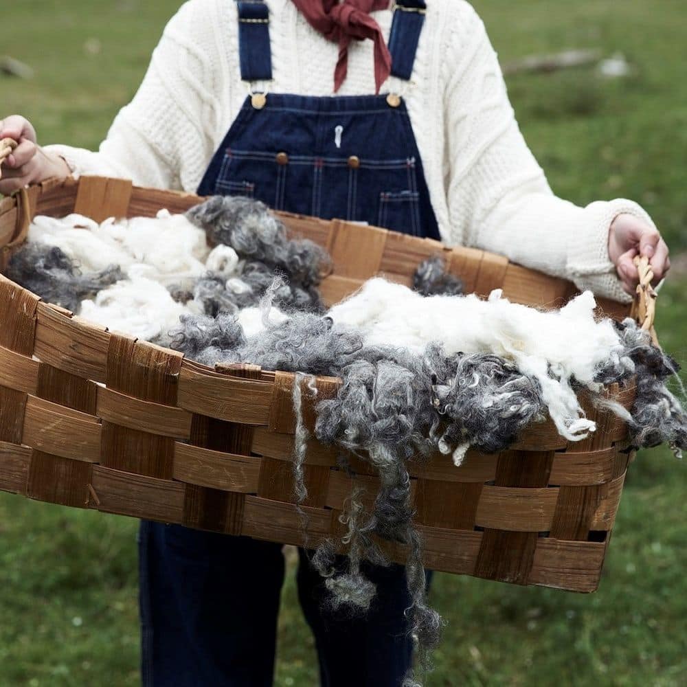 KLIPPAN/クリッパン ウールクッションカバー ルンバ ミント